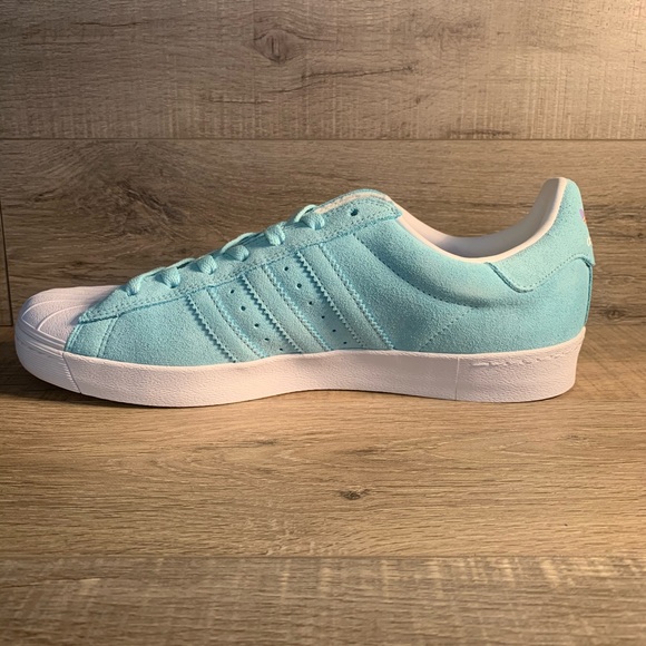 Adidas Superstar Vulc ADV ‘Clear Aqua’ Skateboard - Picture 3 of 5